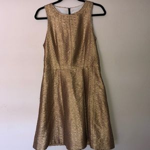 Rag and Bone gold dress fits like size 4